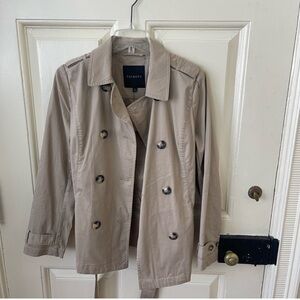 Talbots Classic Beige Trench Coat